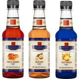 Simonelli 3'lü Şurup Seti (Toffee Karamel + Fındık+ Turunç) Kahve ve Kokteyl Şurubu 3x250ml - 250 ml