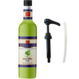 Simonelli 700 ml Yeşil Elma Kahve Şurubu + Pompa