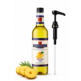 Simonelli Ananas Aromalı Kahve Şurubu 700 ml - İçecek ve Kokteyl Şurubu (Pompa Dahil)