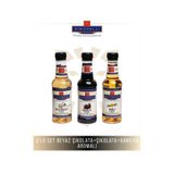 Simonelli Aromalı Şurup Seti 3x250 ml Çikolata, Beyaz Çikolata ve Vanilya Aromalı Şurup