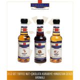 Simonelli Aromalı Şurup Seti 3X250 ml – Toffe Nut, Çikolatalı Kurabiye, Hindistan Cevizi – Kahve ve Içecek Şurubu - Çoklu Şurup - 1 Adet