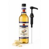 Simonelli Beyaz Çikolata Aromalı Kahve Şurubu 700 ml - İçecek ve Kokteyl Şurubu (Pompa Dahil)