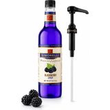 Simonelli Böğürtlen Aromalı Kokteyl ve Kahve Şurubu 700 ml - İçecek, Mocktail ve Meşrubat Şurubu (Pompa Dahil) - Cafe Crema