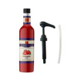 Simonelli Çilek Kahve Şurubu 700 ML + Pompa