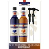 Simonelli Italyan Karamel & Tuzlu Karamel Kahve Şurubu 700 ml Pompa Hediyeli
