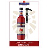 Simonelli Kahve Ve Kokteyl Şurubu Çilek Aromalı 700 ml Pompa Hediyeli