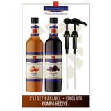 Simonelli Kahve Ve Kokteyl Şurubu Karamel Aromalı Çikolata Aromalı 700 ml Pompa