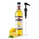 Simonelli Limon Aromalı Kahve Şurubu 700 ml (70 cl) - İçecek ve Kokteyl Şurubu (Pompa Dahil)