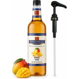 Simonelli Mango Aromalı Kokteyl ve Kahve Şurubu 700 ml - Tropikal İçecek, Mocktail ve Meşrubat Şurubu (Pompa Dahil)