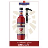 Simonelli Nar Kahve Şurubu 700 ml - İçecek ve Kokteyl Şurubu (Pompa Dahil)
