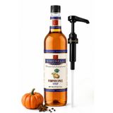 Simonelli Pumpkin Spice Aromalı Kahve Şurubu 700 ml - İçecek ve Kokteyl Şurubu (Pompa Dahil)