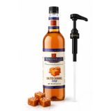 Simonelli Tuzlu Karamel Aromalı Kahve Şurubu 700 ml - İçecek ve Kokteyl Şurubu (Pompa Dahil)