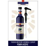 Simonelli Yaban Mersini Aromalı Kahve Şurubu 700 ml Pompa Dahil Premium Lezzet