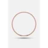 Simovia Opak (Pastel) 5 mm Baget Zirkon Taşlı Su Yolu Kolye