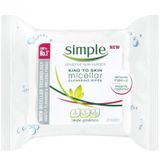 Simple 25 Adet Micellar Yüz Temizleme Mendili