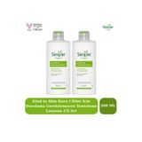 Simple Kind To Skin Hassas Ciltler Arındırıcı Durulama Gerektirmeyen Makyaj Temizleme Losyon 200ML 2'li Set