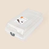 Simple Living Bay Ayakkabı Kutusu - Şeffaf - 37 cm - Montajsız