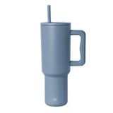 Simple Modern 40 Oz Saplı Ve Hasır Kapaklı Bardak | Yalıtımlı Bardak Yeniden Kullanılabilir Paslanmaz Çelik Su Şişesi Seyahat Kupası Bardak