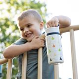Simple Modern Kids Summit 0.4l / 14OZ Pipetli Termos Matara Mavi-Beyaz - Mavi - Beyaz - 0,40 lt