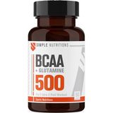 Simple Nutritions Bcaa+Glutamine 500 Mg 90 Tablet İçerik Bilgisi ile Sporcu Besinleri Türkiye Menşeli - --