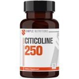 Simple Nutritions Citicoline 250 mg 30 Kapsül