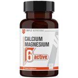 Simple Nutritions Kalsiyum Magnezyum Çinko Kompleksi | D3 K Vitamini, Selenyum, Bakır, Bor ile 8'i 1 Arada Formül | Kemik, Kas, Bağışıklık ve Enerji Desteği | 90 Tablet