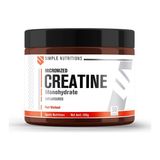Simple Nutritions Kreatin Monohidrat Tozu 250 gr Aromasız Türkiye Üretimi Yetişkin Sporcular İçin