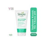 Simple Regeneration Yaşlanma Karşıtı 150 ml Yüz Yıkama Jeli