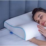 Simple The Pillow Boyun Destekli Visco Yastık Boyun Fıtığı Boyun Düzleşmesi Boyun Ağrısı Için Ortopedik Boyun Yastığı