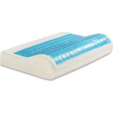 Simple The Pillow Jelli Boyun Destekli Visco Yastık Boyun Fıtığı Boyun Düzleşmesi Için Ortopedik Boyun Yastığı 60*40*11*8