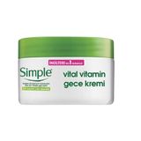 Simple Vital Vitamin 50 ml Gece Kremi