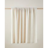 Simple White Koltuk Şalı 130X170 cm Ekru