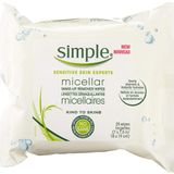 Simple Yüz Mendili Micellar, 25 Adet (6'lı Paket)