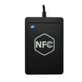 SIMPLETEK NFC RFID evrensel temassız USB A akıllı kart okuyucu | ISO/IEC 18092 (NFC), ISO 14443 Tip A & B, Radyo Frekansı, FeliCa, NFC etiketi, R/W, CCID, PC/SC, USB-A, Çift Renkli LED