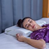 SimpleThePillow Servikal Visco Yastık Boyun Fıtığı Boyun Düzleşmesİ Boyun İçin Ortopedik Boyun Yastığı