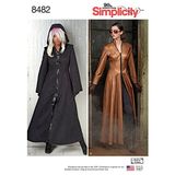 Simplicity Kadın Kostüm Palto Dikiş Deseni, Bedenler 6-14