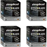 Simplicol Siyah Toz Tekstil Kumaş Boyası ve Renk Tazeleme Canlandırma x 4 Paket