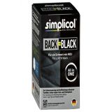 Simplicol Toz Siyah Tekstil Kumaş Boyası Ve Renk Tazeleme Canlandırma Kot Canvas Keten T-Shirt 400 Gr