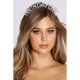 Simplicty Birthday Girl Taşlı Birthday Doğum Günü Parti Taç
