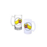 Simpsons Duff Kulplu Bira Bardağı Buzlu veya Şeffaf Seçenekli 0210