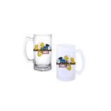 Simpsons Kulplu Bira Bardağı Buzlu veya Şeffaf Seçenekli 0207