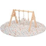 Simre Kids Bulut Katlanabilir Bebek Aktivite Merkezi ve Woodland Oyun Matı - Standart