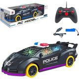 Şimşek 0855-229 Kumandalı Polis Arabası R/c Sesli Işıklı 1:16 3+ - Renkli