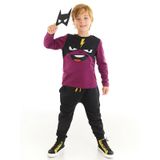 Şimşek Maske Erkek Çocuk T-shirt Pantolon Takım