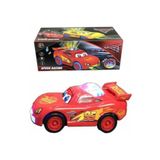 Şimşek Mcqueen Cars Üstü Disko Işıklı Dil Çıkaran Müzikli Oyuncak Araba bambmNM882