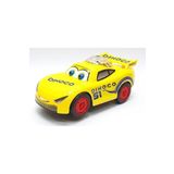 Şimşek Mcqueen Cars Üstü Işıklı Dil Çıkaran Müzikli Araba Sarı