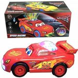 Şimşek Mcqueen Işıklı Müzikli Oyuncak Araba Sarı Renkli 3+ Yaş İçin Eğlenceli Model