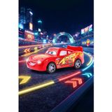 Şimşek Mcqueen Metal Yarış Arabası – 12 Cm Boyutunda Eğlenceli Koleksiyonluk Araba
