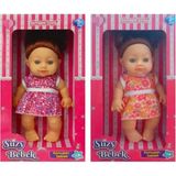 Şimşek Oyuncak Konuşan Suzy Bebek 30 cm Sesli Et Bebek 3+ Yaş - Çok Renkli