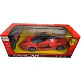 Şimşek Toys 26 cm Uzaktan Kumandalı Şarjlı Kapıları Açılan Araba 1113 - Kırmızı